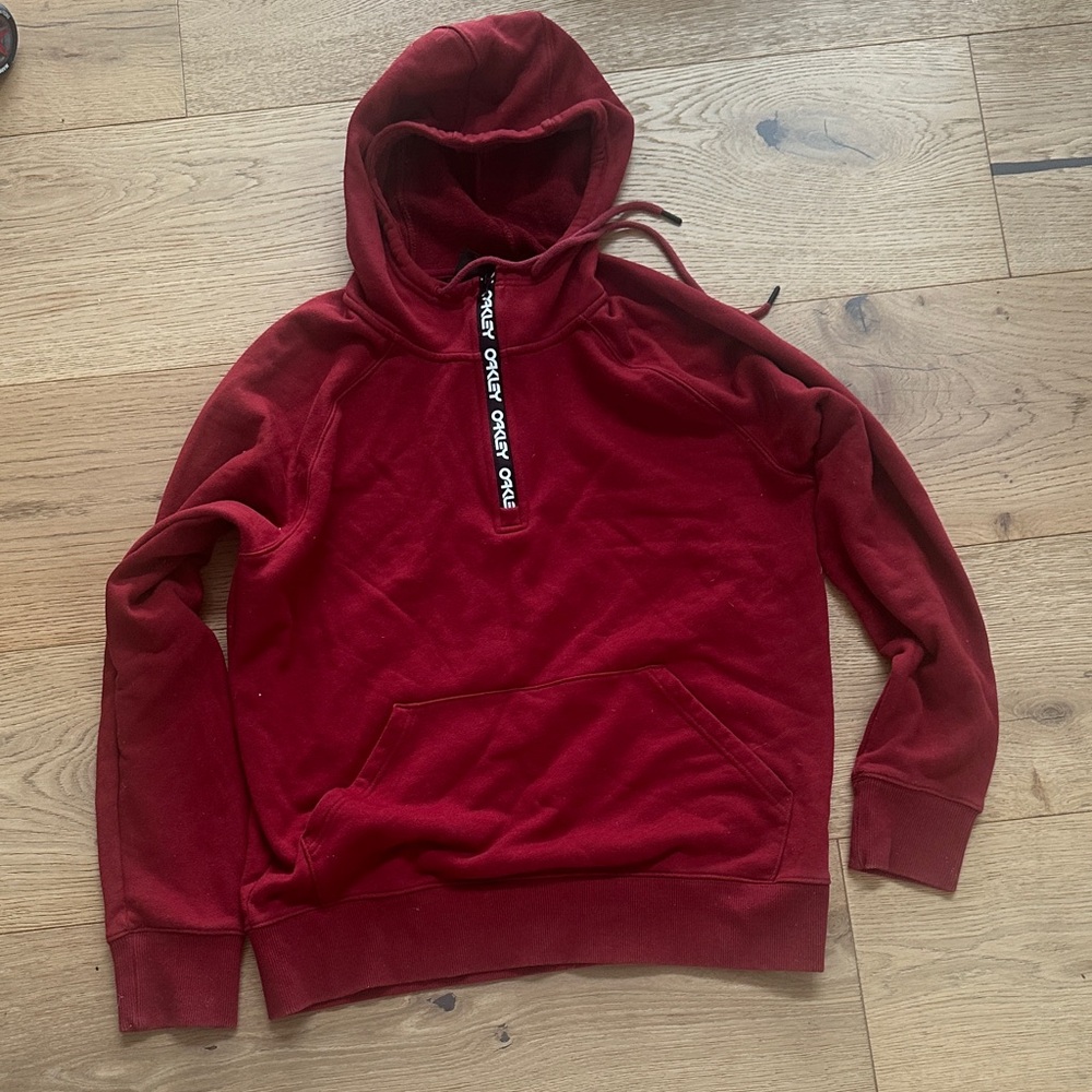 OAKLEY Men's Red Hoodie L